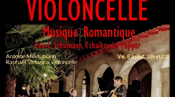 Concert Révélation, duo piano et violoncelle Musique romantique