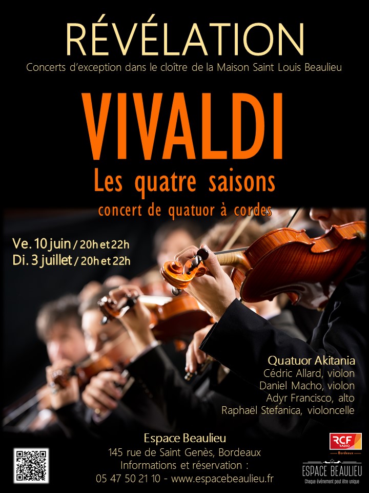 Concert Révélation, Les Quatre saisons de Vivaldi